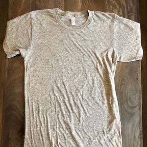 American Apparel Tri-Blend Crewneck Track T-Shirt